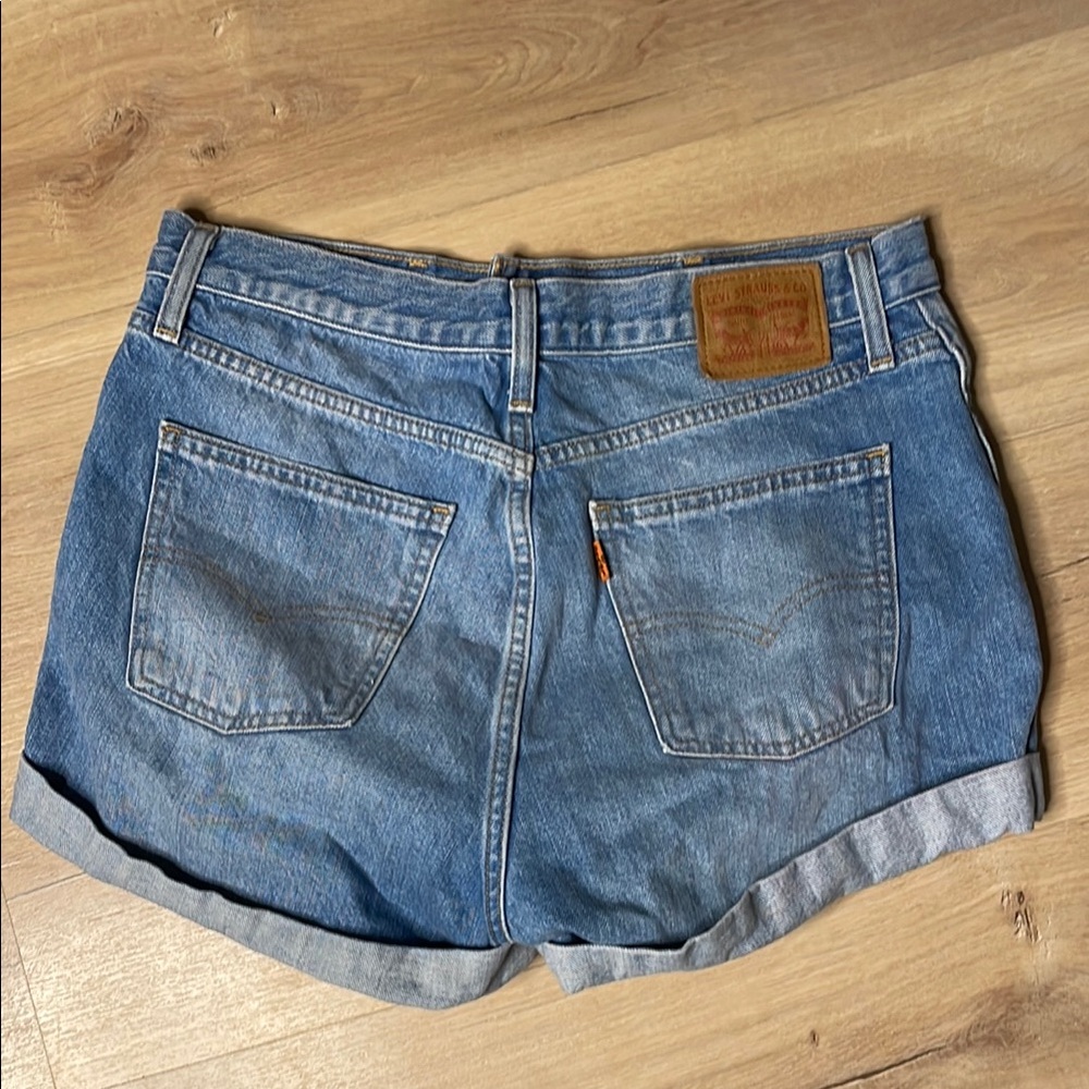 Levi's Orange Tab Jean Shorts. Size 31. Button Fly.‎ GUC!